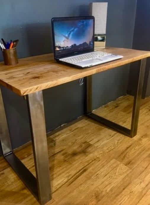 Rustic Solid Wood Desk - Image 12