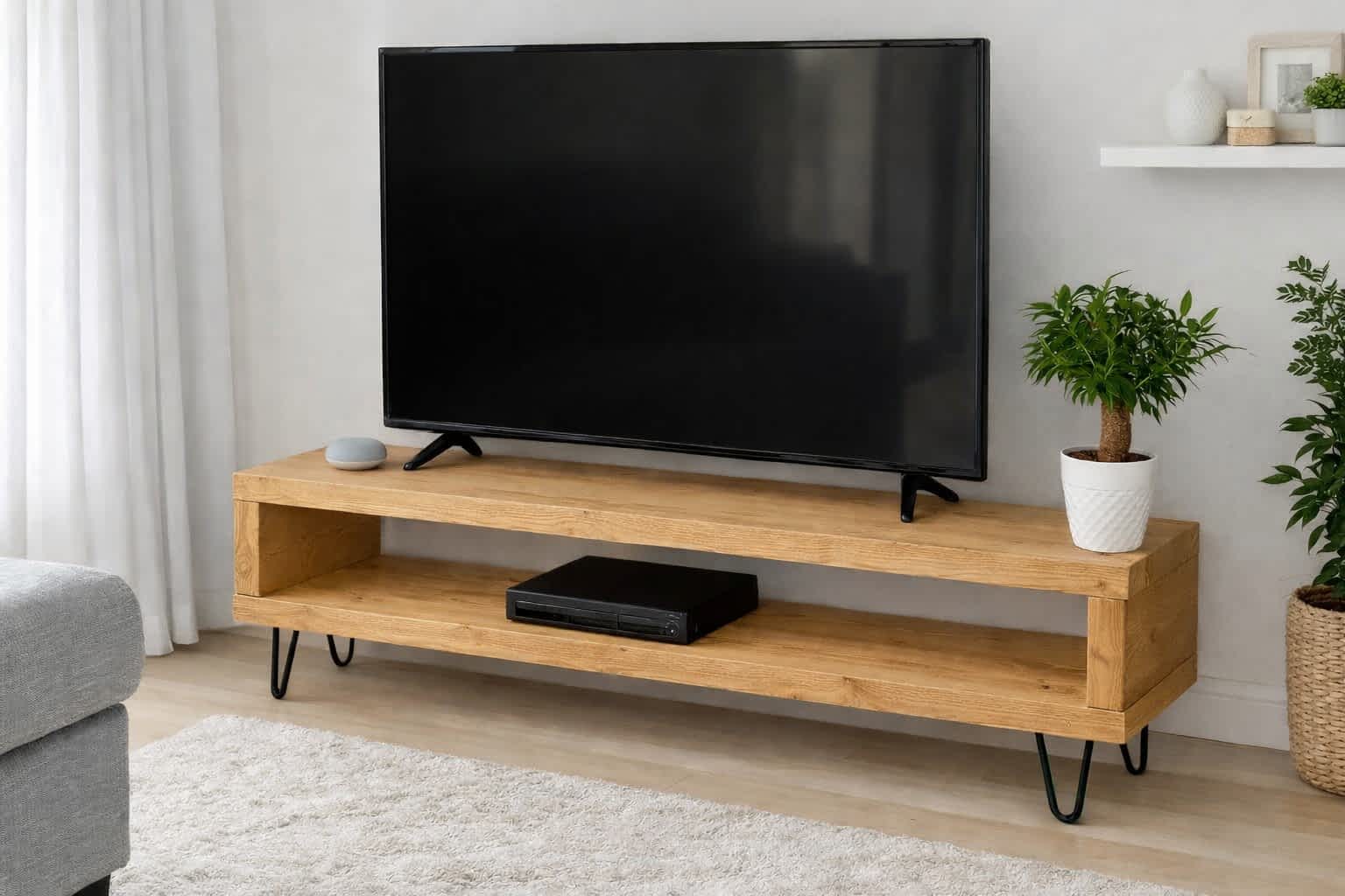 Rustic Wooden TV Stand-Unit - Image 6