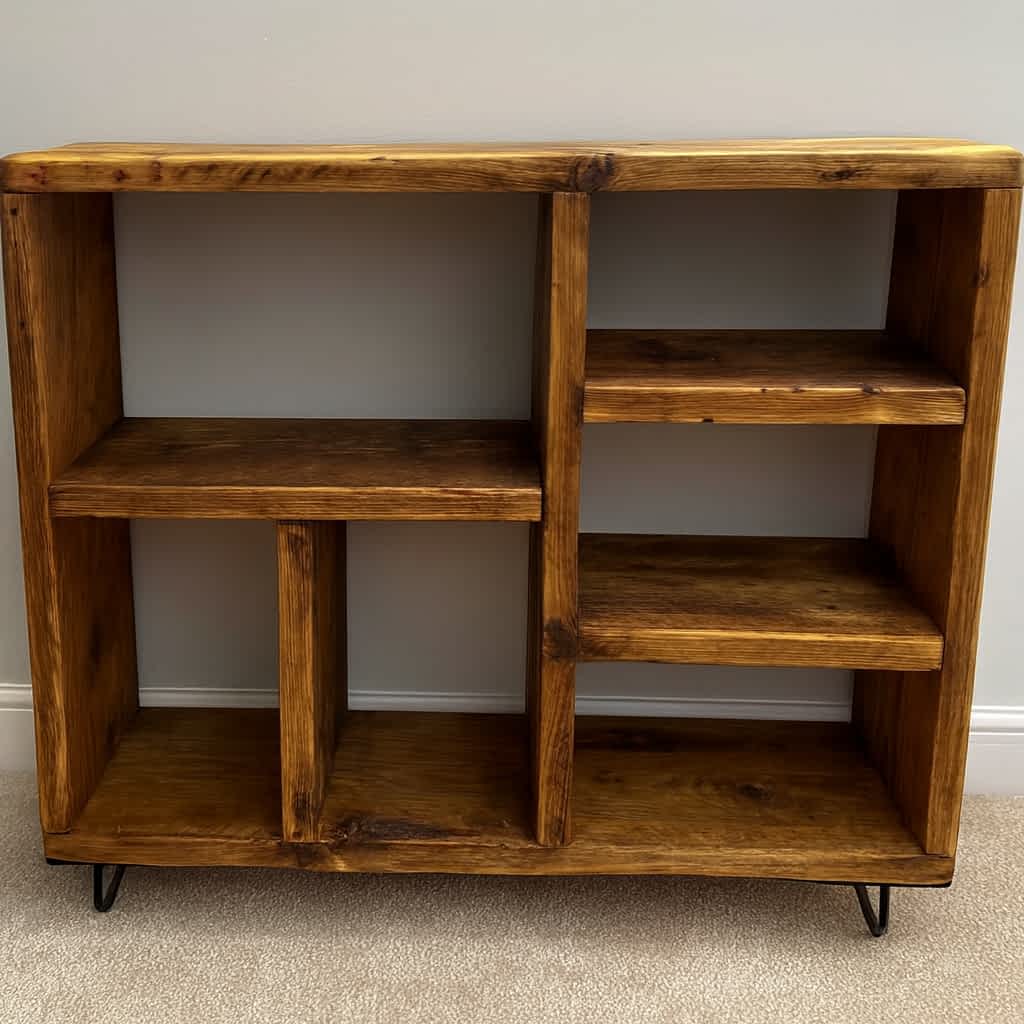 Rustic Solid Wooden Storage Unit Large - Image 4