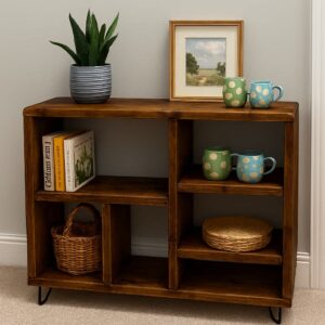 Rustic Solid Wooden Storage Unit Large