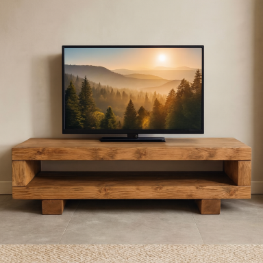Rustic Low Rise TV Unit Rustic Low Rise TV Unit